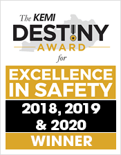 2018-2020 KEMI Destiny Award Badge